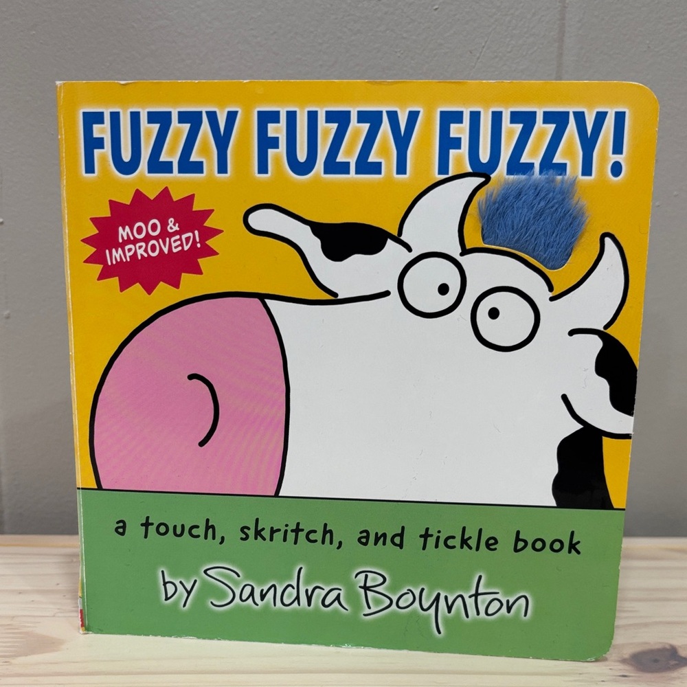 Fuzzy Fuzzy Fuzzy! Kids Book - Sandra Boynton